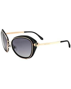 BVLGARI Bv8190Kb 55Mm Sunglasses - Brown
