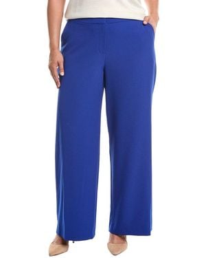 Tahari Plus Pant - Blue
