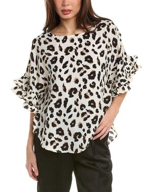 Daisy Lane Ruffle Top - Black