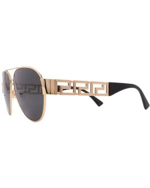 Versace 61Mm Sunglasses - Brown