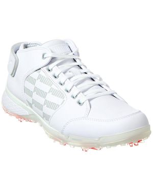 PUMA Proadapt Delta Leather Golf Shoe - White