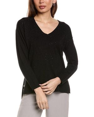 Joseph Ribkoff Rhinestone Jumper - Black