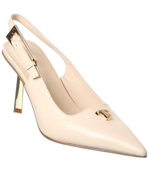 Tiffany & Fred Paris Leather Pump - Natural
