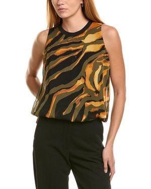 DKNY Printed Top - Black