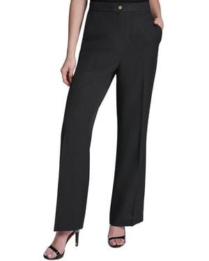 Halston Classic Flare Leg Trousers - Black