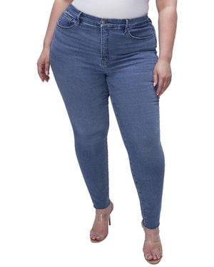 GOOD AMERICAN Good Legs Skinny Jean - Blue