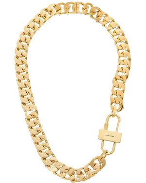 Givenchy Padlock Necklace - Metallic
