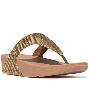 Fitflop Lulu Glitterball Sandal - Brown