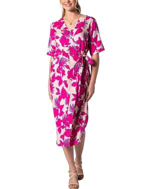 Tori Richard Maika Wrap Dress - Pink