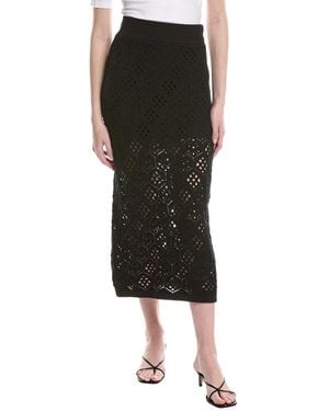 Electric and Rose Angelina Midi Skirt - Black