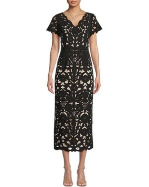 Shani Midi Dress - Black