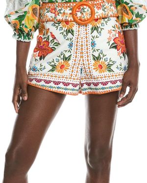 FARM Rio Bloom Garden Short - Pink