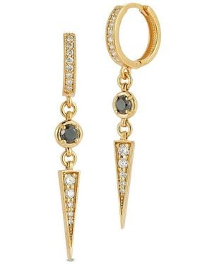 Reiss 14K 0.58 Ct. Tw. Diamond Earrings - Metallic