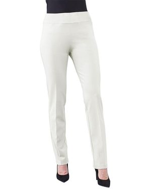 INSIGHT NEW YORK Solid Scuba Straight Pant - Grey