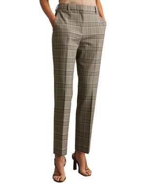Reiss Tamy Check Slim Leg Trouser - Multicolour