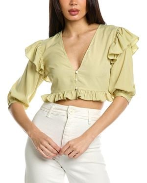 CELINA MOON Anastasia Blouse - Metallic