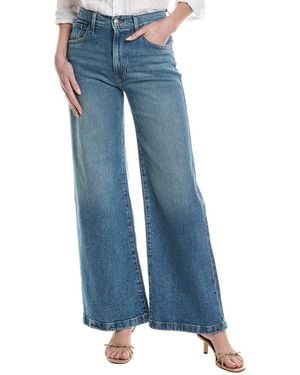 Hudson Jeans Jolene Vespertine Wide Leg Jean - Blue