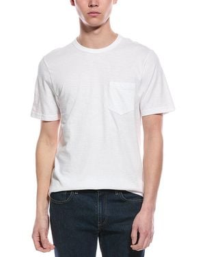 Faherty Sunwashed Knoxville T-Shirt - White