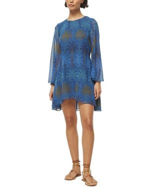 MISA Los Angles Petra Dress - Blue