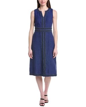 J.McLaughlin Izzy Linen Dress - Blue