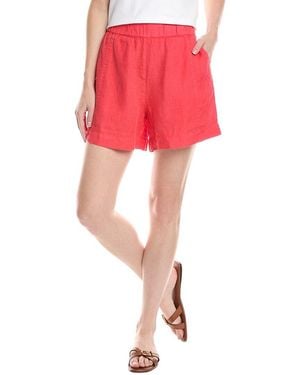 Michael Stars Mavis Linen Short - Red