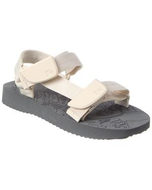 Burberry Trek Touch Strap Sandal - Metallic