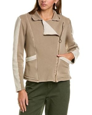 XCVI Hanford Moto Jacket - Natural