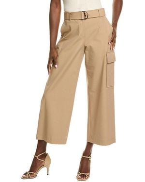 Lafayette 148 New York Broadway Cargo Pant - Natural