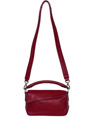 Walter Baker Jagger Leather Crossbody - Red