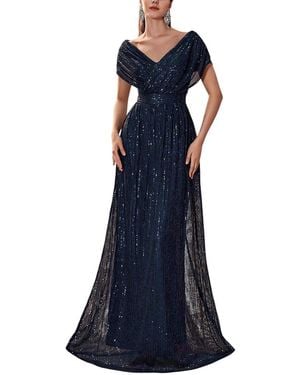 Silvia Rufino Maxi Dress - Blue