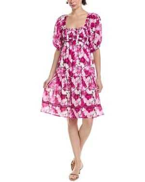 Ro's Garden Tamara Mini Dress - Pink