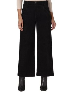 Wit & Wisdom Wyatt Skyrise Corduroy Wide Leg Pant - Black