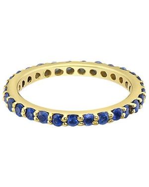 Forever Creations USA Inc. Forever Creations 14K 1.25 Ct. Tw. Sapphire Stackable Eternity Ring - White