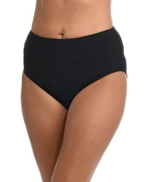 24th & Ocean Solid Swim Bottom - Black