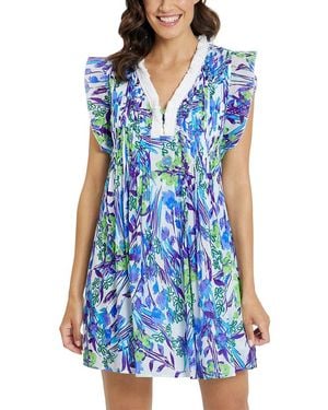 Jude Connally Larissa Swing Dress - Blue