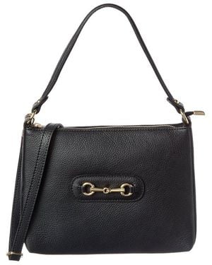 Isabella Rossetti Kalina Leather Handbag - Black