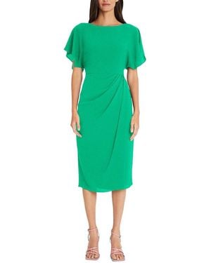 Maggy London Midi Dress - Green