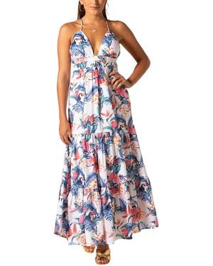 Tori Richard Kailani Sun Dress - Blue