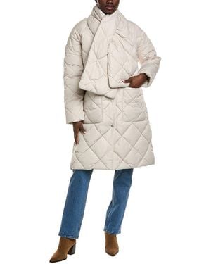 Barbour Brigitte Puffer Coat - Natural