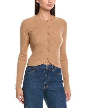 NAADAM Wool & Cashmere-Blend Cardigan - Blue