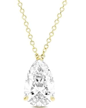 Amairah 14K 1.00 Ct. Tw. Lab-Grown Diamond & Gemstone Pendant Necklace - White