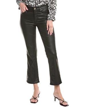 Lilly Pulitzer Liza Coated Crop Flare Jean - Black