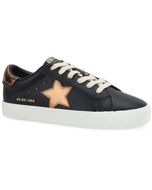 Vintage Havana Fae 2 Leather Trainer - Blue