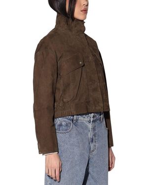 Walter Baker Rihanna Suede Jacket - Brown