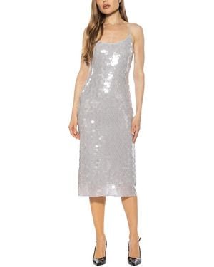 Alexia Admor Reese Sheath Dress - Grey