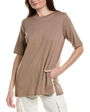 Eileen Fisher Crewneck Tunic - Brown