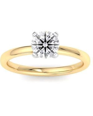 SuperJeweler 14K 1.00 Ct. Tw. Lab-Grown Diamond Ring - Metallic