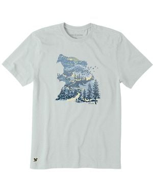 Life Is Good. Crusher Lite T-Shirt - Blue