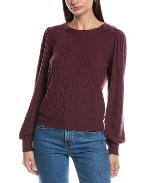 Michael Stars Emery Top - Purple