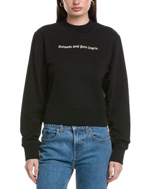 Palm Angels Crewneck Pullover - Black